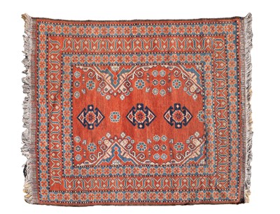 Lot 1301 - A 20th century Aghan Caucasian-style rug