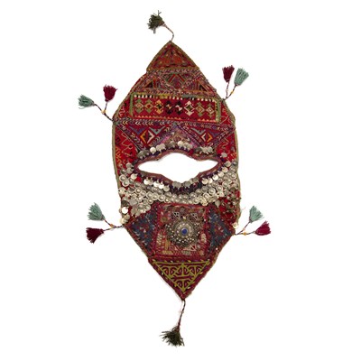 Lot 262 - A Turkmen child tunic known as ‘ala-elek, worn...