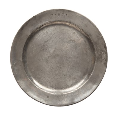 Lot 287 - Winchester College interest, English pewter...