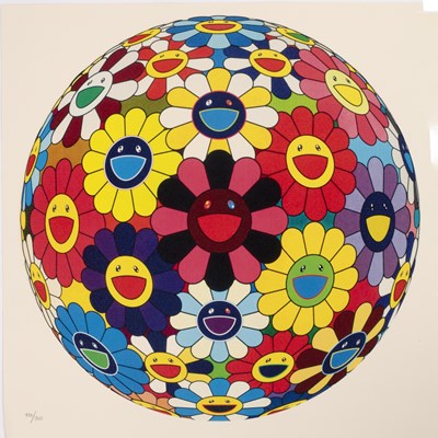 Lot 392 - Takashi Murakami (b.1962) Two Flower Ball...