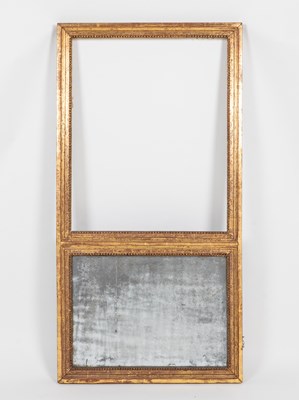 Lot 364 - An 18th century French Trumeau mirror frame