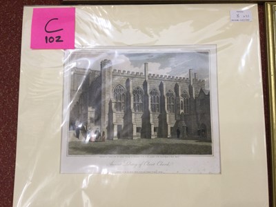 Lot 8 - J. Henry Le Keux Meadow front of Chaplains'...