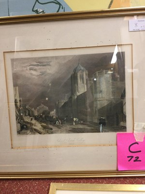 Lot 8 - J. Henry Le Keux Meadow front of Chaplains'...