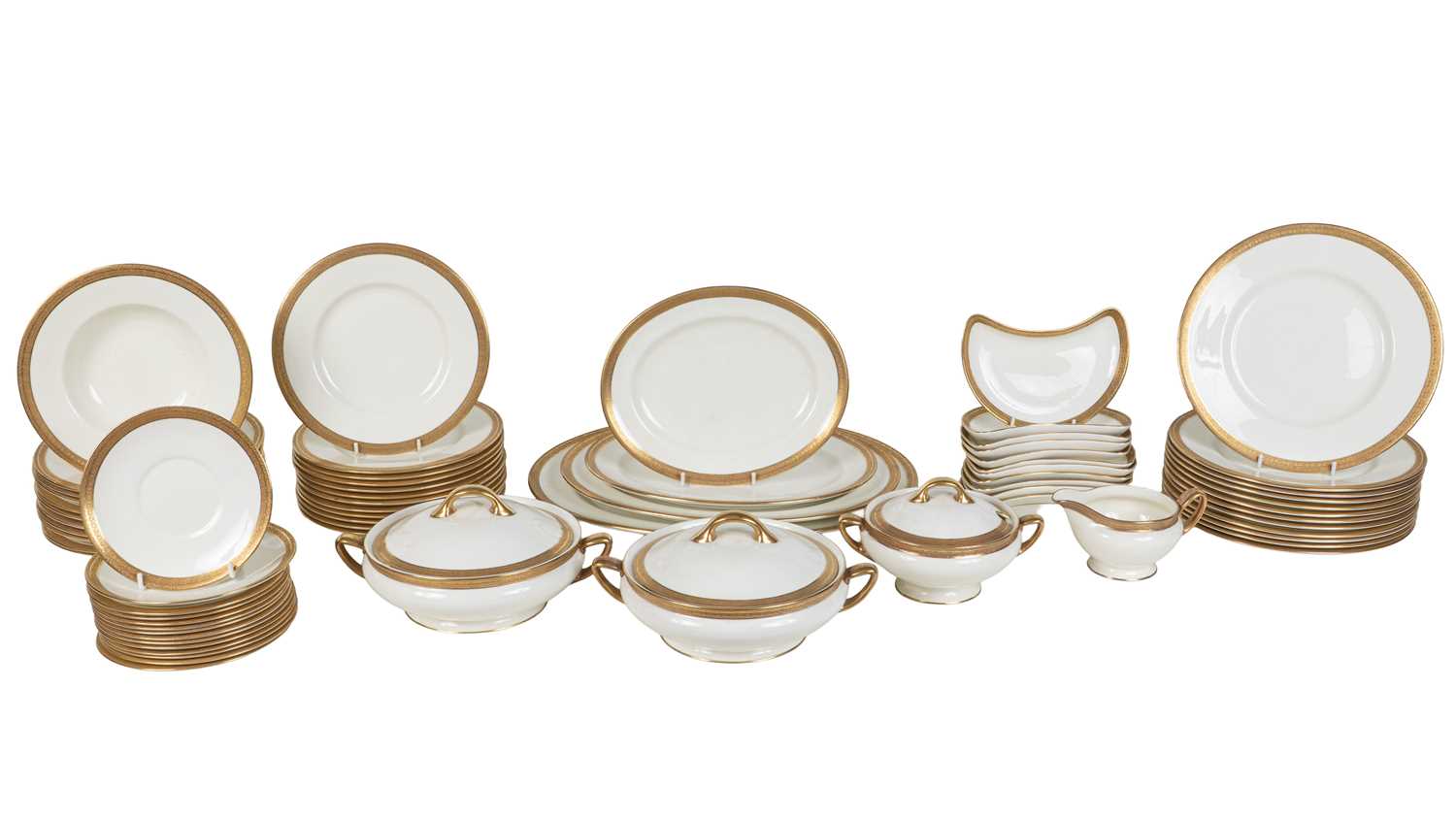 Lot 13 - A Royal Doulton part dinner service