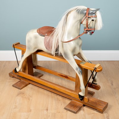 Lot 276 - A rocking horse