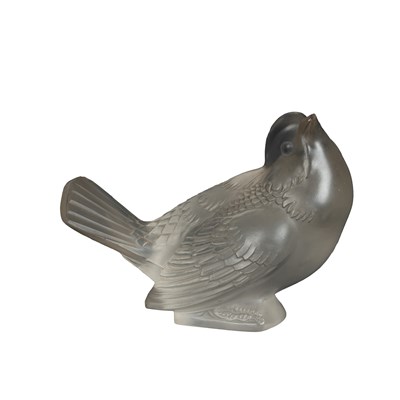 Lot 177 - A Lalique sparrow together with other Art Glass and various ornaments