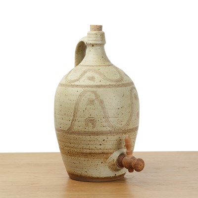 Lot 296 - Winchcombe Pottery Studio pottery cider flagon,...
