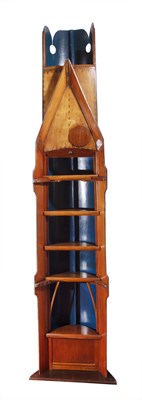 Lot 323 - An early 20th century rowing boat section...