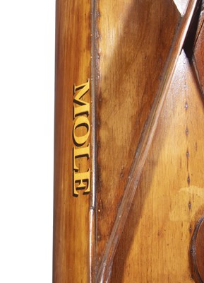 Lot 323 - An early 20th century rowing boat section...