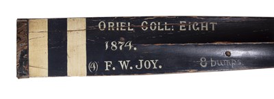 Lot 323 - An early 20th century rowing boat section...