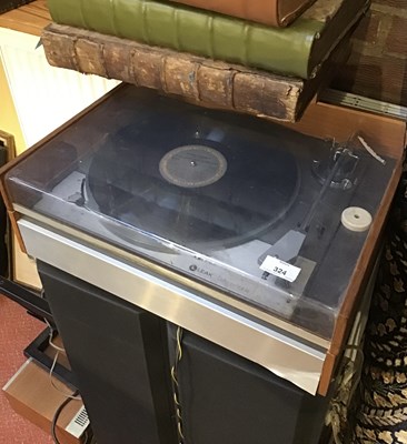Lot 324 - A Leak Delta turntable 13L11305A, a Leak Delta...