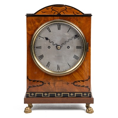 Lot 342 - A Regency repeater table clock by Grimaldi & Johnson