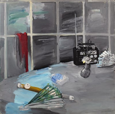 Lot 232 - Michael Wishart (1928-1996) Room and River,...