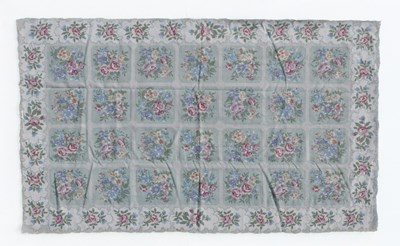 Lot 1282 - A French needlepoint carpet