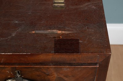Lot 69 - A George III mahogany architect's desk, almost certainly by Gillows