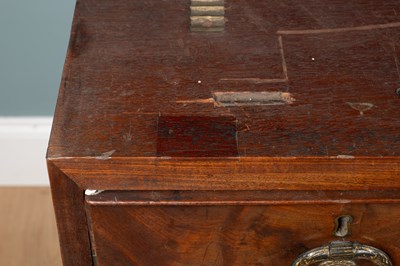 Lot 69 - A George III mahogany architect's desk, almost certainly by Gillows