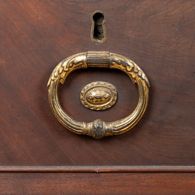 Lot 69 - A George III mahogany architect's desk, almost certainly by Gillows