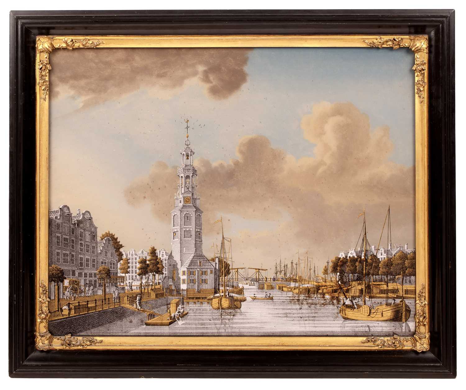 Lot 210 - Jonas Zeuner (1727-1814) View of Montalbano...