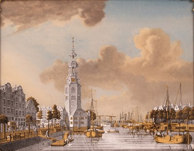 Lot 210 - Jonas Zeuner (1727-1814) View of Montalbano...