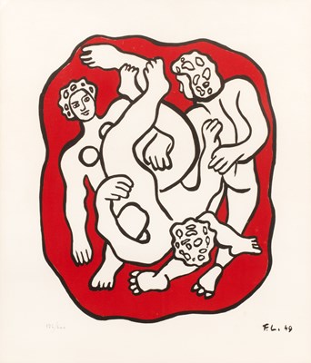 Lot 257 - Fernand Leger (1881-1955) Les Acrobates...
