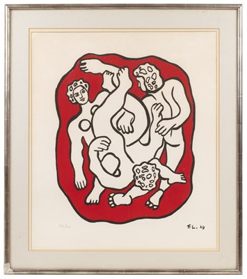 Lot 257 - Fernand Leger (1881-1955) Les Acrobates...