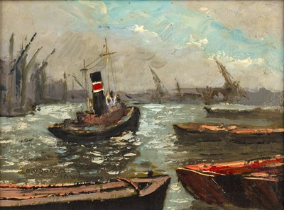 Lot 240 - Elie Anatole Pavil (1873-1948) London signed...