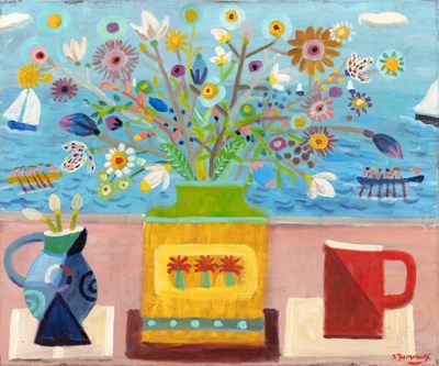 Lot 306 - Alan Furneaux (b.1953) Still Life by the...