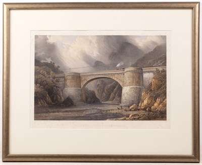 Lot 530 - Luigi Rossini, “Veduta dell’Antico Ponte...