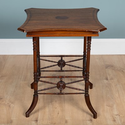 Lot 261 - A James Shoolbred mahogany occasional table