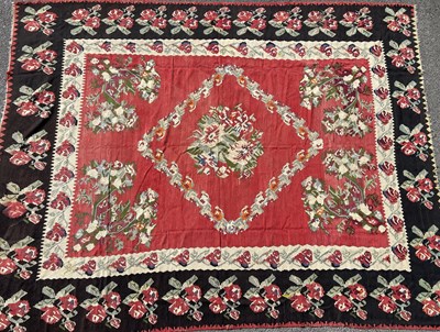 Lot 1043 - A large Karabakh Kilim carpet