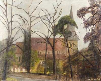 Lot 146 - Leonie Jonleigh (English, 1901-1974) 'View of...