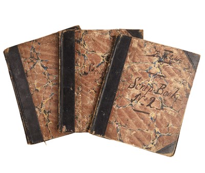 Lot 581 - A 19th century Manuscript Journal or Scrapbook...