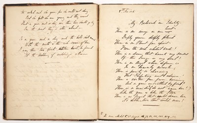 Lot 581 - A 19th century Manuscript Journal or Scrapbook...