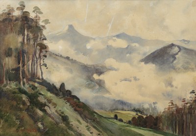 Lot 132 - G.D. Paulraj (Indian, 1914-1979) watercolour...