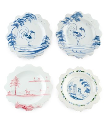 Lot 791 - Deborah Sears at Isis Pottery Eight plates...