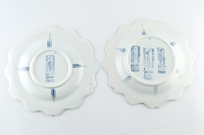 Lot 791 - Deborah Sears at Isis Pottery Eight plates...