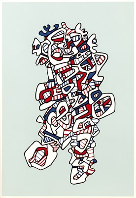 Lot 211 - Jean Dubuffet (1901-1985) Exaltador; and...