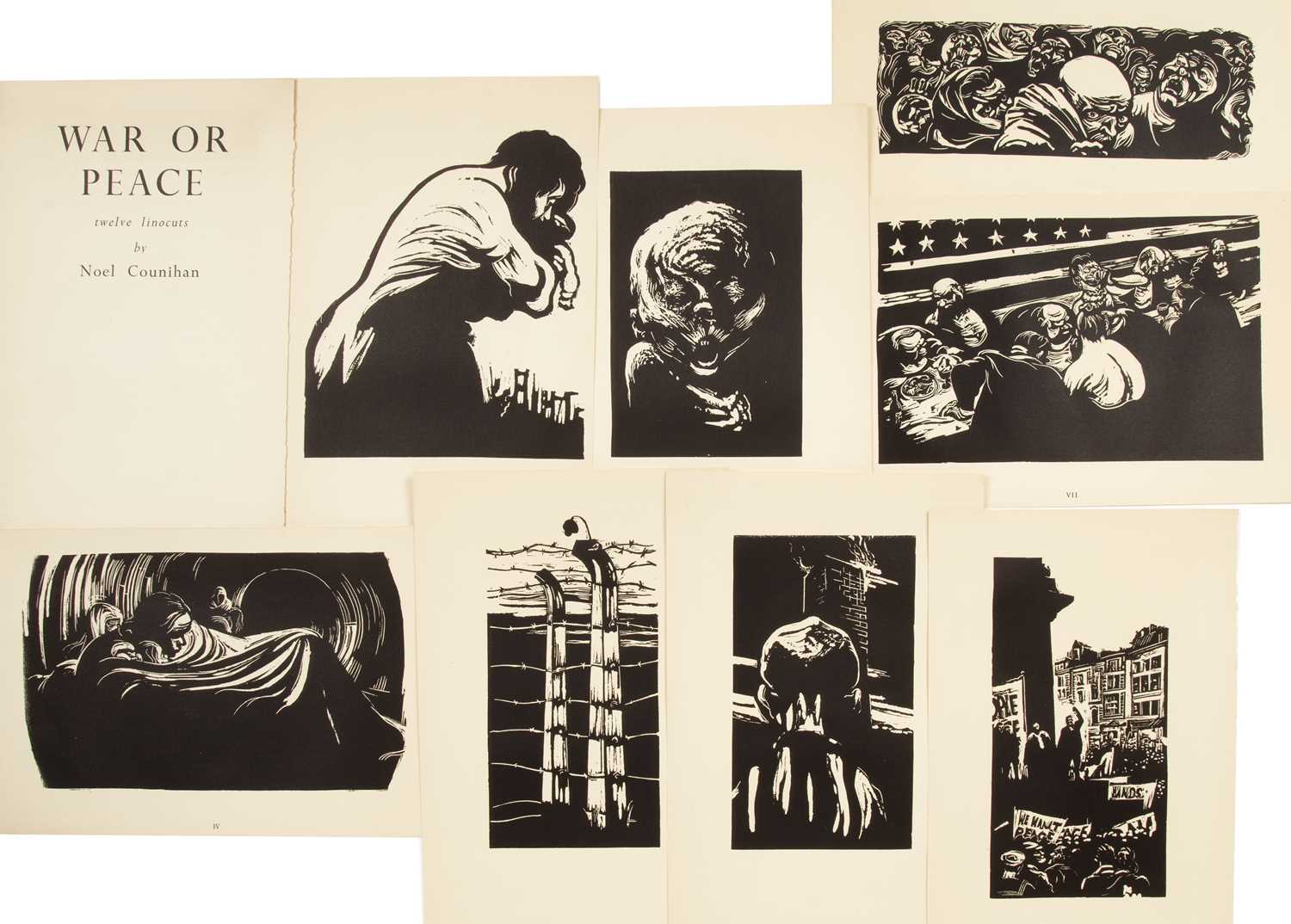 Lot 430 - Noel Counihan (1913-1986) War or Peace, 1949 a...