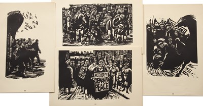 Lot 430 - Noel Counihan (1913-1986) War or Peace, 1949 a...