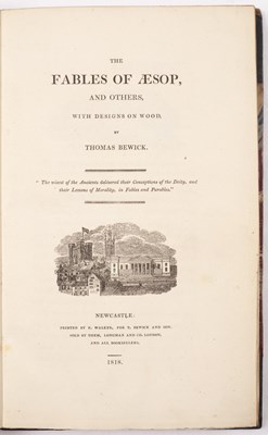 Lot 646 - BEWICK (THOMAS) ' The Fables of Aesop and...