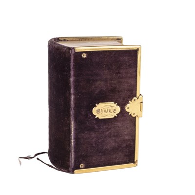 Lot 692 - THE HOLY BIBLE containing the Old & New...