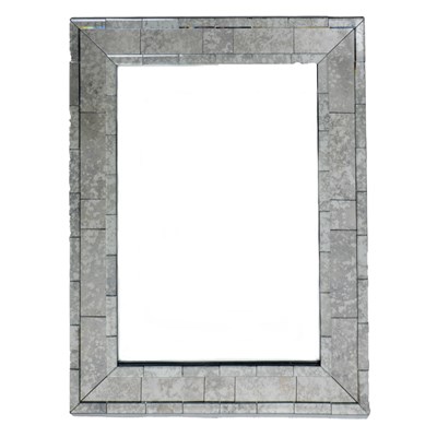 Lot 150 - A Contemporary rectangular wall mirror