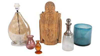 Lot 288 - A table lamp and various ornaments