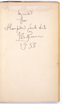 Lot 666 - BETJEMAN (JOHN) ' A Few late Chrysanthemums',...
