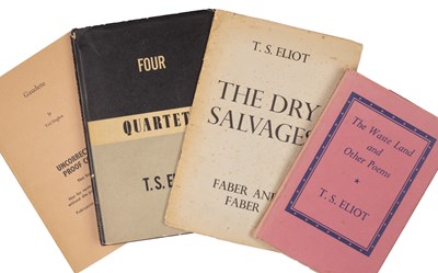 Lot 668 - ELIOT (Thomas Stearns) 'The Waste Land & Other...