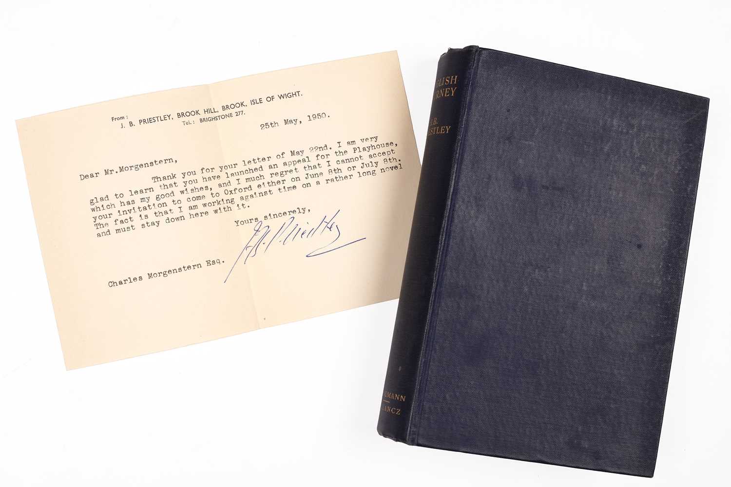 Lot 669 - PRIESTLEY (J.B.) 'English Journey', 1st Ed....