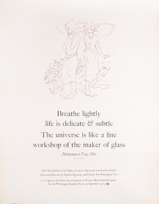 Lot 673 - Whittington Press - David Butcher (Compiler) A...