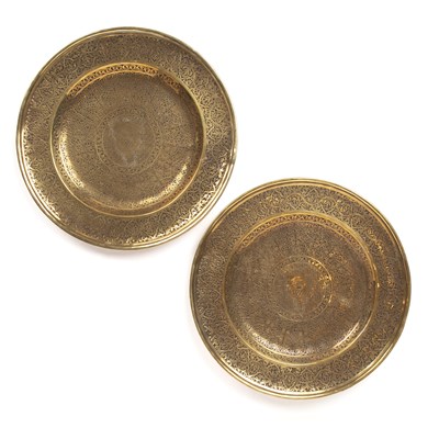 Lot 294 - A pair of 16th century Vento Saracernic gilt...