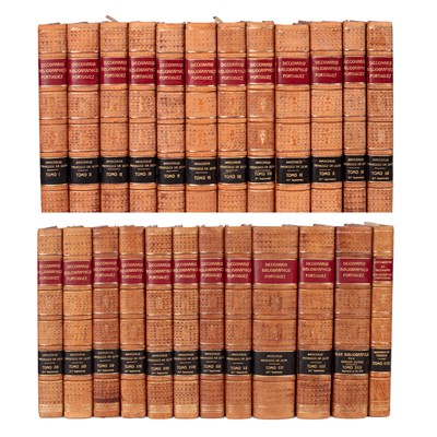 Lot 596 - DICCIONARIO BIBLIOGRAPHICO PORTUGUEZ, LISBOA...