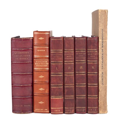 Lot 600 - QUARITCH (Bernard) 'A General Catalogue of...